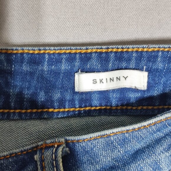 Kenneth Cole Reaction Jeans women's size 6 denim blue colour skinny mid-rise - Picture 7 of 13